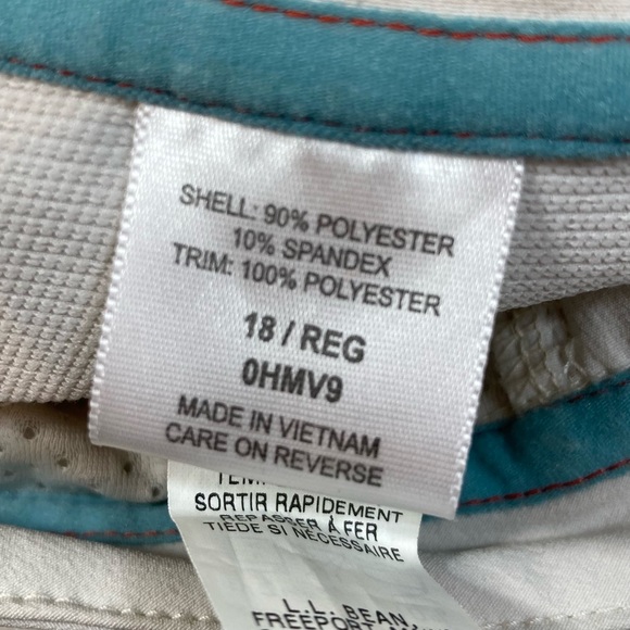 LL Bean Womens Lightweight Outdoor Pants - Picture 7 of 8